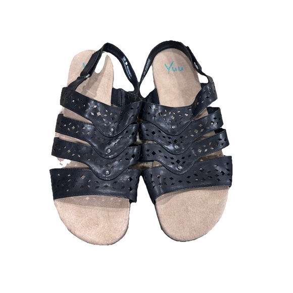 Yuu Shoes - Yuu Womens Strappy Slingback Sandals Size 12 M